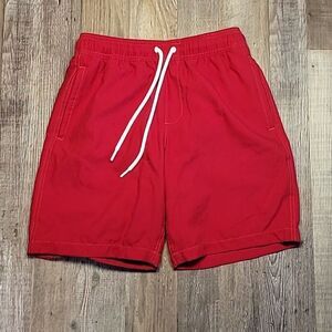 Red Swimsuit Trunks Men's Size Small